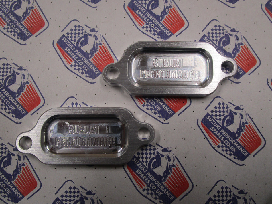 GSX8S GSXR8R Pair Valve Blanking Plates