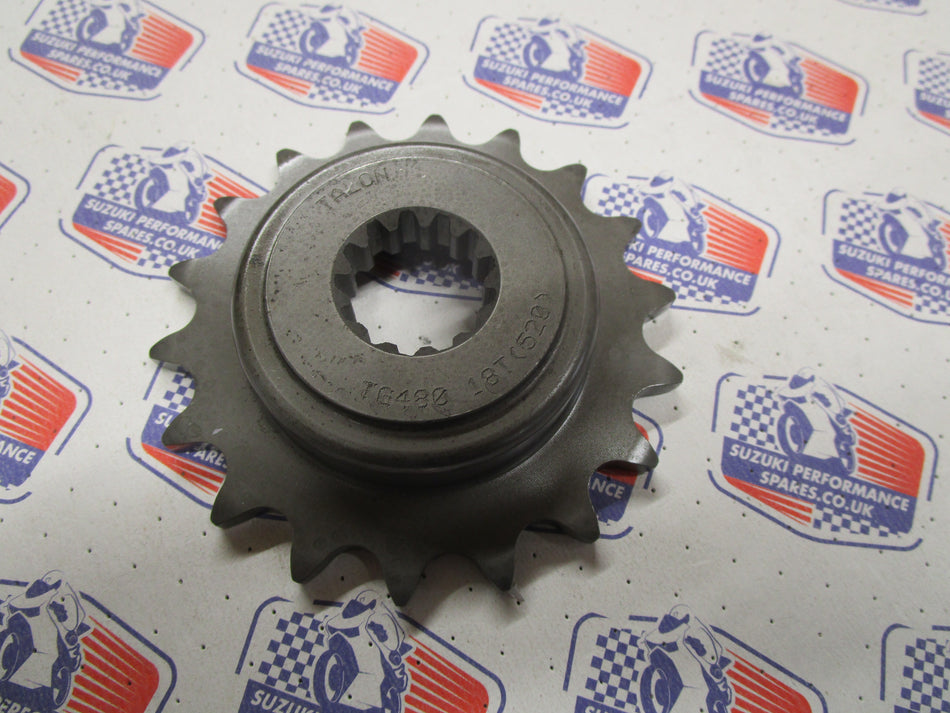 Suzuki GS,GSX,GSXR Offset Front sprocket - 16mm Offset 520 sprocket 18T