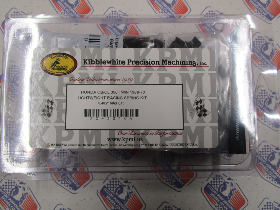 Honda CB350 68-73 Kibblewhite Racing Valve Spring Kit 30-30104