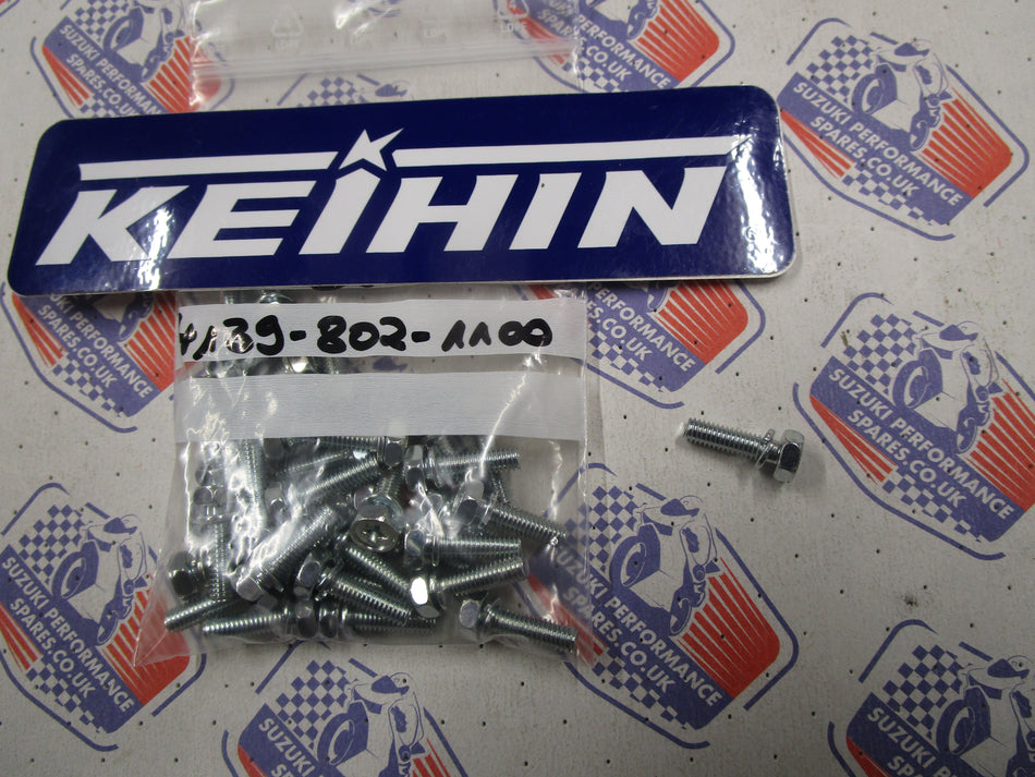 Keihin CRS Bowl and Top Cover Screw 4139-802-1100