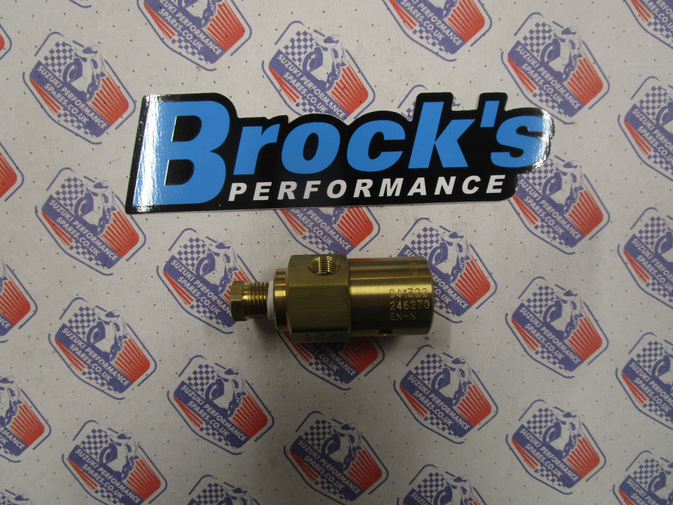 Brock's Airshifter CO2 Regulator 140PSI with Bottle Adaptor