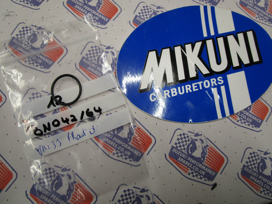 Mikuni VM33 Smoothbore Float Bowl Drain Plug O Ring BNO42/64