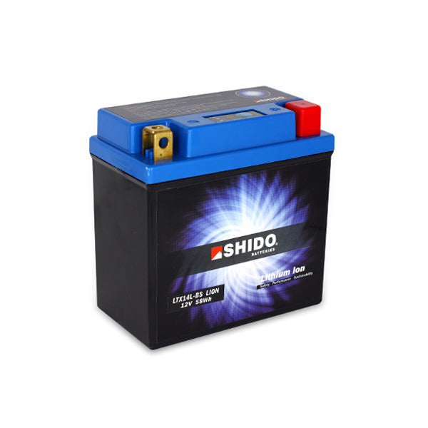 Royal Enfield Super Meteor 650	2023-2026 Shido Lithium ION Battery - Replacement Battery LTX14L-BS-LION