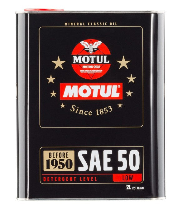 MOTUL CLASSIC SAE 50 Engine & Gear Oil - 2L