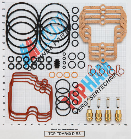 Mikuni TDMR40 Replacement Gasket Set