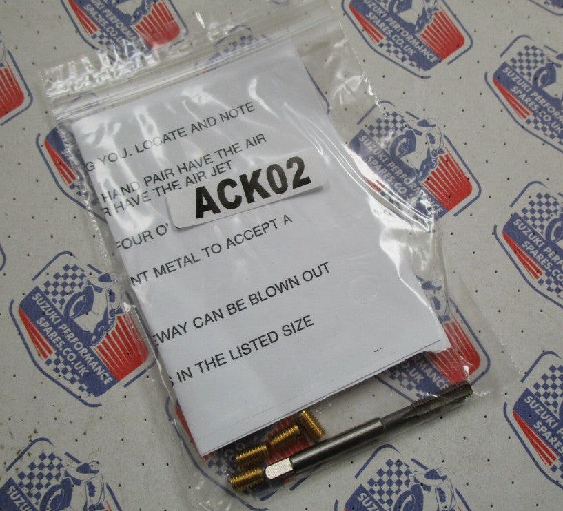 Suzuki GSX1100EF Mikuni Air Corrector Kit - For Use when air box is removed. ACK2