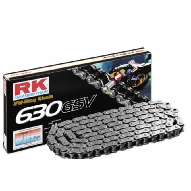 RK630 GSV x 100 Link X Ring Chain Kawasaki GPZ1100A Unitrak